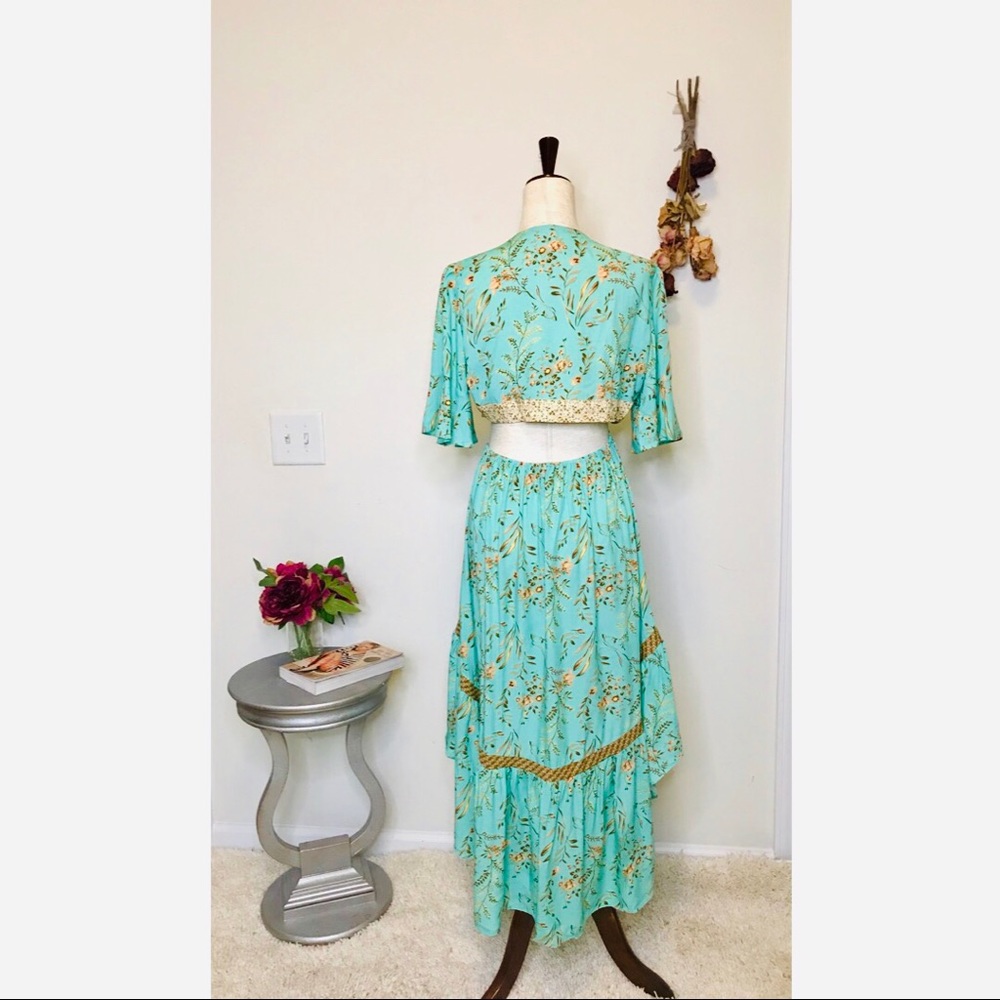 🚫SOLD OUT 🚫 The 'Sienna' floral maxi dress sz L - Picture 10 of 13